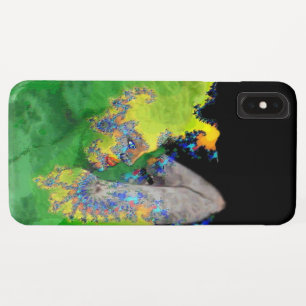 Capa Para iPhone Da Case-Mate VIBRAÇÕES DE MATÉRIA/Mulher em Fraturas Verdes