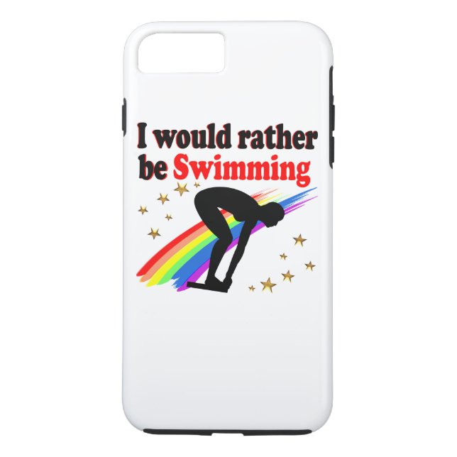 CAPA PARA iPhone, Case-Mate  VIBRANTE E COR EU PREFERENCIALMENTE NADANDO (Verso)