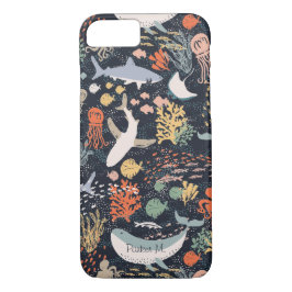 Capa Para iPhone Da Case-Mate Vida marinha personalizada de |