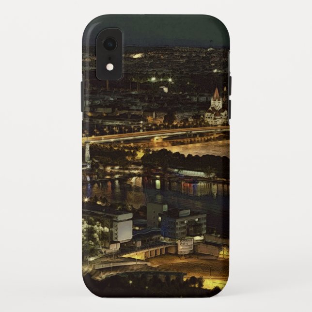 Capa Para iPhone, Case-Mate Viena à noite (Verso)
