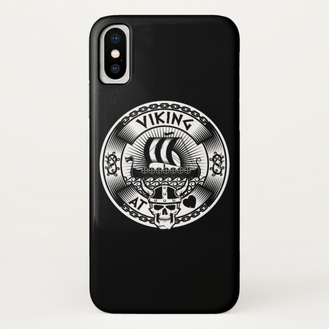 Capa Para iPhone, Case-Mate Viking de Coração (Verso)