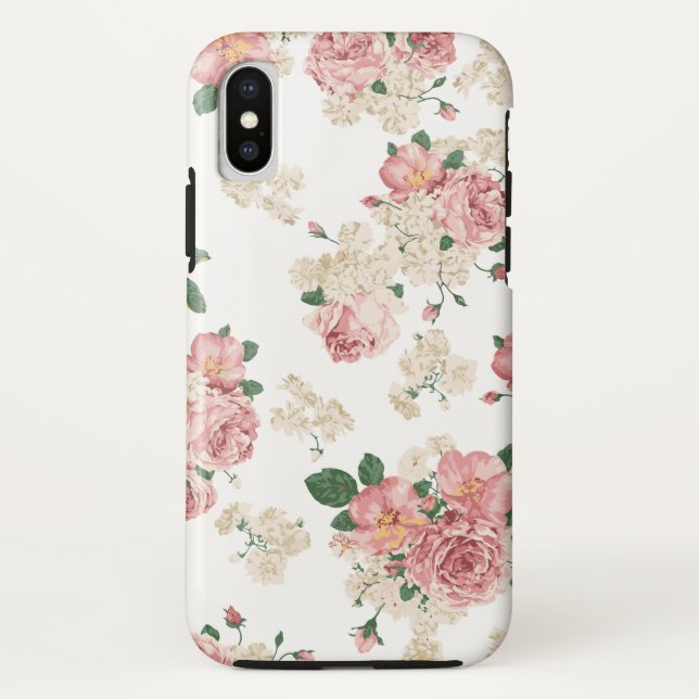 Capa Para iPhone, Case-Mate Vinage Floral Pattern (Verso)