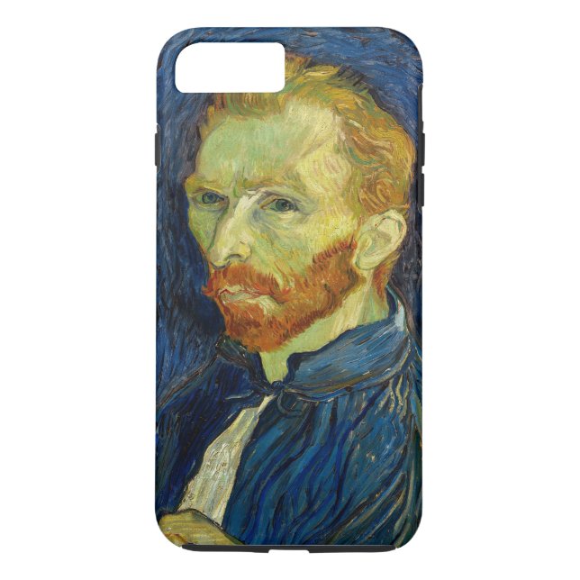 Capa Para iPhone, Case-Mate Vincent Van Gogh autorretrato com paleta (Verso)