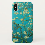 Capa Para iPhone X Vincent Van Gogh Blossoming Almond Tree Arte Flora<br><div class="desc">Vincent Van Gogh Blossoming Almond Tree Vintage Floral Art Blossoming Almond Tree é uma pintura de 1890 do artista poste-impressionista holandês Vincent van Gogh. Almond Blossoms é um grupo de várias pinturas feitas em 1888 e 1890 por Vincent van Gogh em Arles e Santo-Remy, sul da França, de árvores florescentes...</div>
