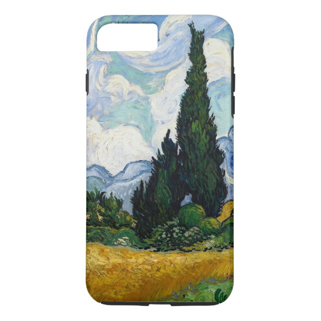 Capa Para iPhone, Case-Mate Vincent Van Gogh Campos De Trigo Com Cyprestes (Verso)