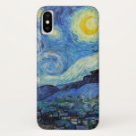 Capa Para iPhone Da Case-Mate Vincent Van Gogh Starry Night Vintage<br><div class="desc">Capa de telefone De Belas Artes De Vincent Van Gogh Starry Night</div>