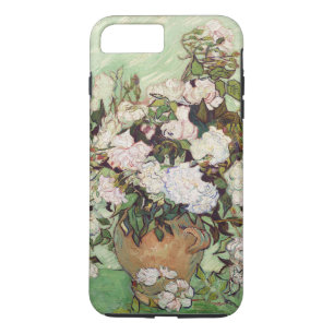 Capa Para iPhone Da Case-Mate Vincent Van Gogh Vase Com Rosas Rosa Arte Floral