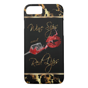 Capa Para iPhone Da Case-Mate Vinhos e Lábios vermelhos