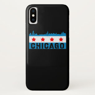 Capa Para iPhone Da Case-Mate Vintage Chicago Flag Skyline