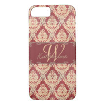 Vintage Damask Monograma