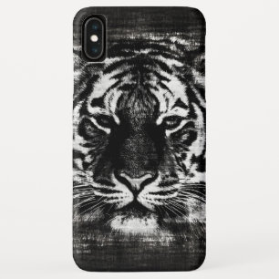 Capa Para iPhone Da Case-Mate Vintage de Tigre Preto e Branco