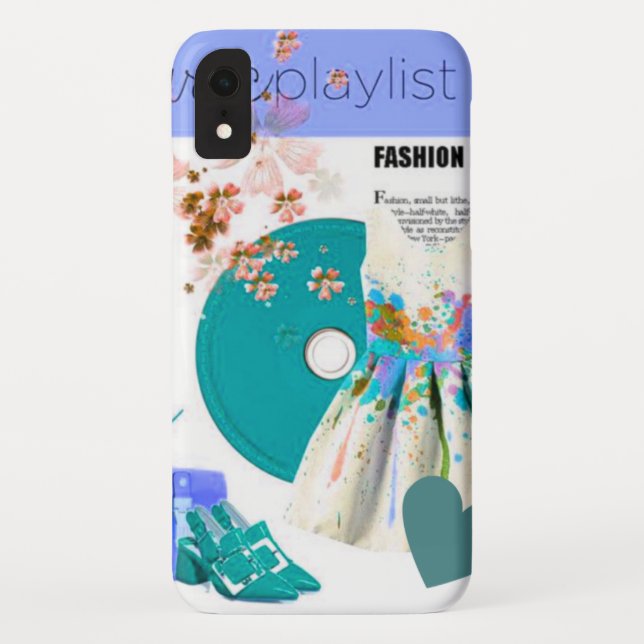 Capa Para iPhone, Case-Mate Vintage Flores Coloridas (Verso)