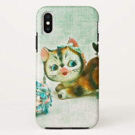 Capa Para iPhone Da Case-Mate Vintage Kitty Cat