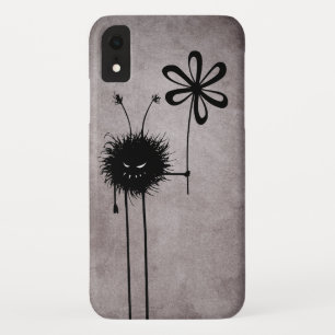 Capa Para iPhone Da Case-Mate Vintage mau preto do inseto da flor