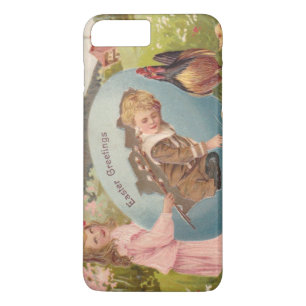 Capa Para iPhone Da Case-Mate Vintage Páscoa Victorian Girl & Boy