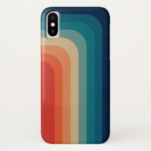 Capa Para iPhone Da Case-Mate Vintage & Retro 70s Style - Color Stripes