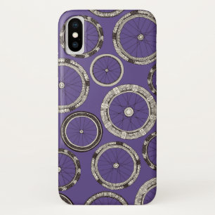 Capa Para iPhone Da Case-Mate violeta de rodas de bicicleta