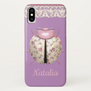 Capa Para iPhone Da Case-Mate Violetas e rosas florais bonitos