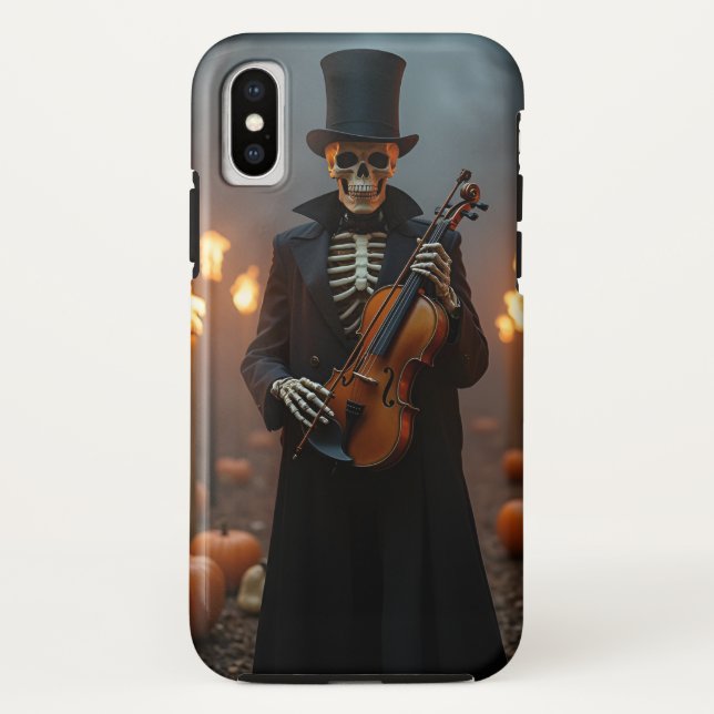 Capa Para iPhone, Case-Mate Violinista Grim, de Natasha Us (Verso)