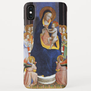 CAPA PARA iPhone XS MAX VIRGEM COM CRIANÇAS, ÂNGULOS E SANTOS