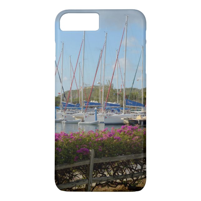 Capa Para iPhone, Case-Mate Virgem Gorda Yacht Harbor (Verso)