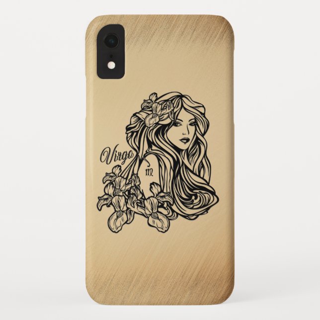 Capa Para iPhone, Case-Mate Virgo Zodiac Anônimo (Verso)