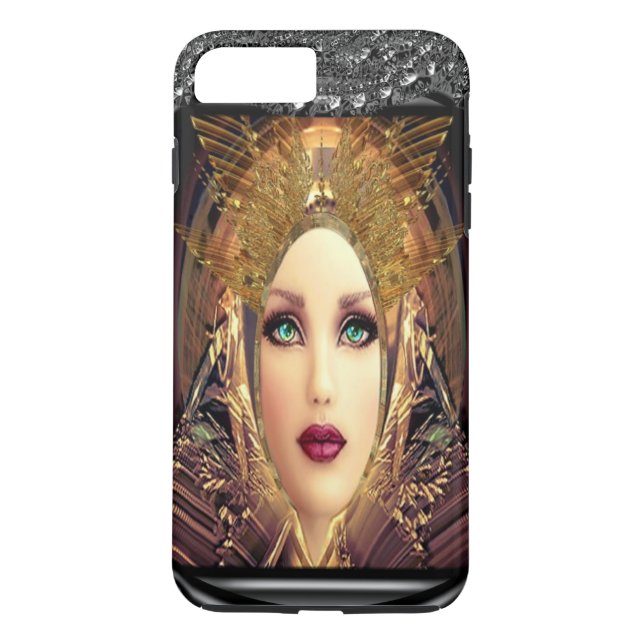 Capa Para iPhone, Case-Mate Viv Cyborg Babe 7 Plus (Verso)