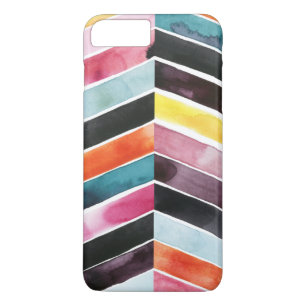 Capa Para iPhone Da Case-Mate Vívido Watercolor Chevron I
