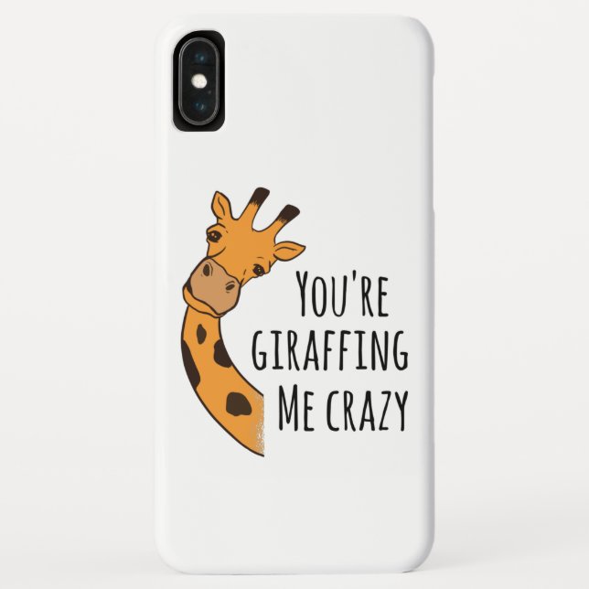 Capa Para iPhone, Case-Mate Você está me deixando louco (Verso)