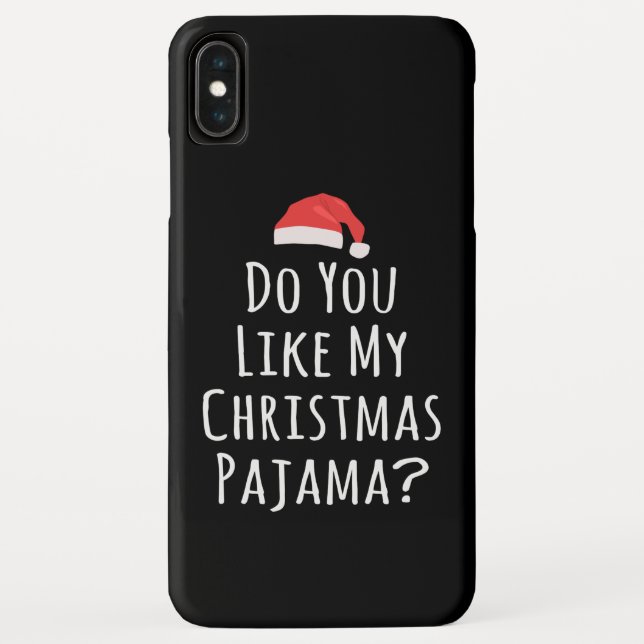 Capa Para iPhone, Case-Mate Você gosta do meu Pajama de Natal? (Verso)