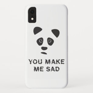 Capa Para iPhone Da Case-Mate Você me deixa triste. Triste panda.