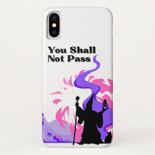 Capa Para iPhone Da Case-Mate "Você não passará", desenhou o feiticeiro em uma