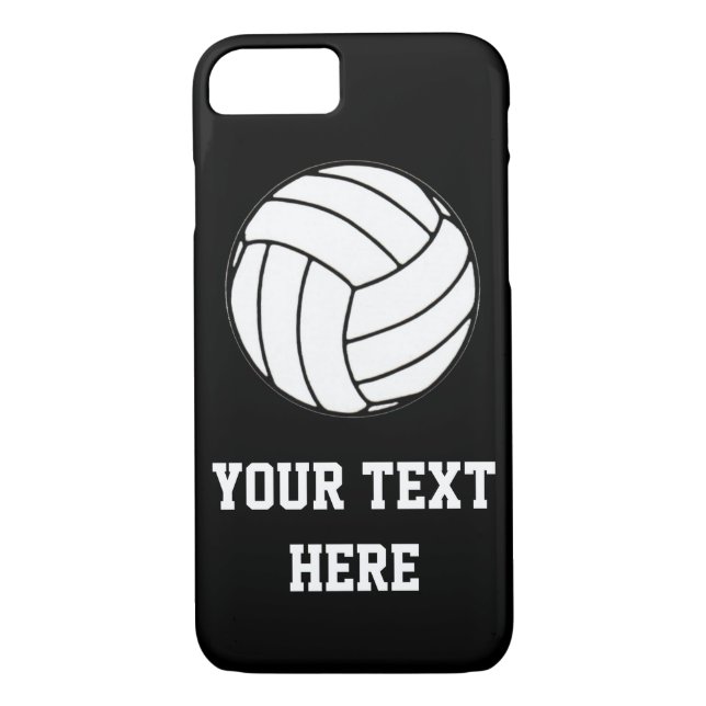 Capa Para iPhone, Case-Mate Voleibol (customizável) (Verso)