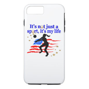CAPA PARA iPhone DA Case-Mate VOLLEYBALL LIFE USA FLAG DESIGN