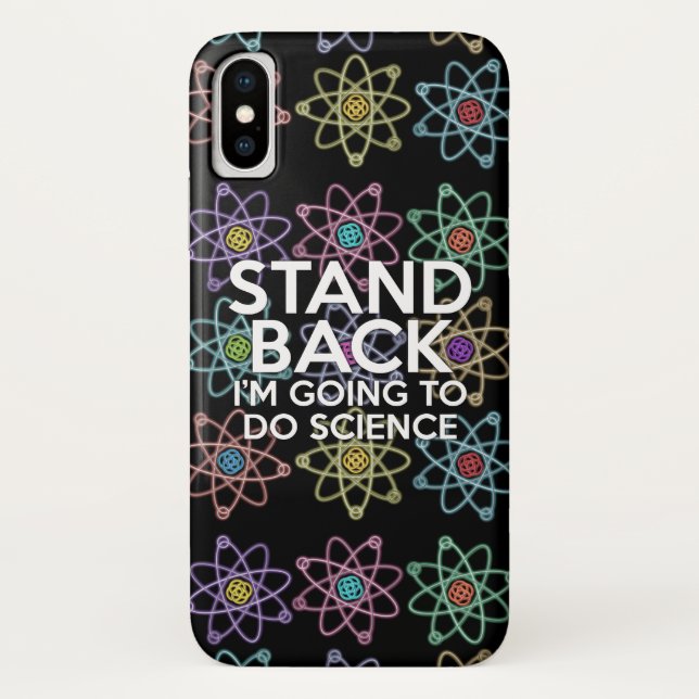 CAPA PARA iPhone, Case-Mate  VOLTE, EU VOU FAZER CIÊNCIA (Verso)
