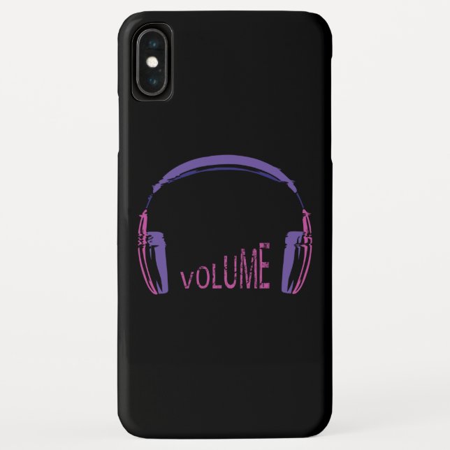 Capa Para iPhone, Case-Mate Volume de fones de ouvido (Verso)