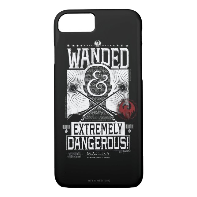Capa Para iPhone, Case-Mate Wanded e Extremamente Perigosa Poster de Desejo -  (Verso)