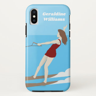Capa Para iPhone Da Case-Mate Waterski, estilo Vintage