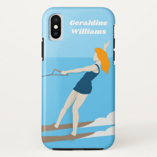 Capa Para iPhone Da Case-Mate Waterski, estilo Vintage