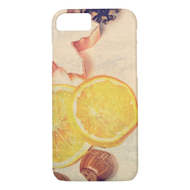 Capa Para iPhone, Case-Mate Weihnachtsmotic mit Früchten... (Verso)