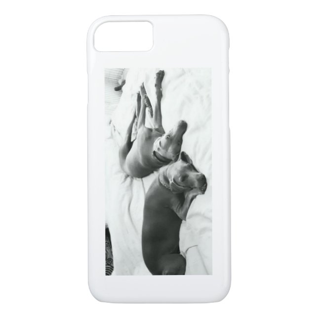 Capa Para iPhone, Case-Mate Weimaraners preguiçoso (Verso)