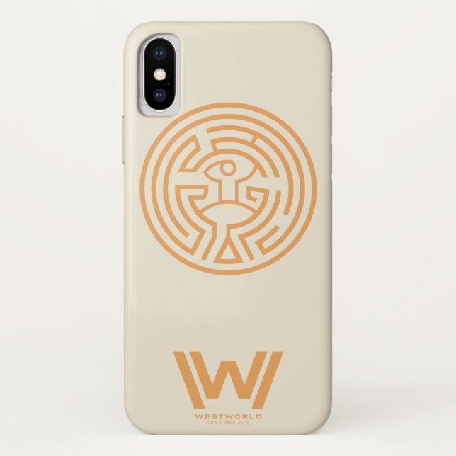 Capa Para iPhone, Case-Mate Westworld | Símbolo Maze (Verso)