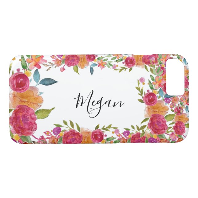 Capa Para iPhone, Case-Mate Whimsical Floral (Verso (Horizontal))