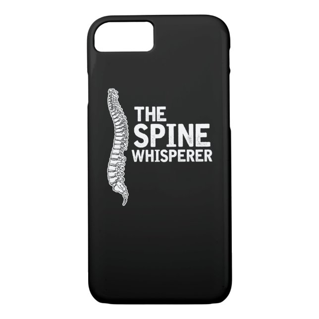 Capa Para iPhone, Case-Mate Whisperer da espinha da quiroterapia - (Verso)