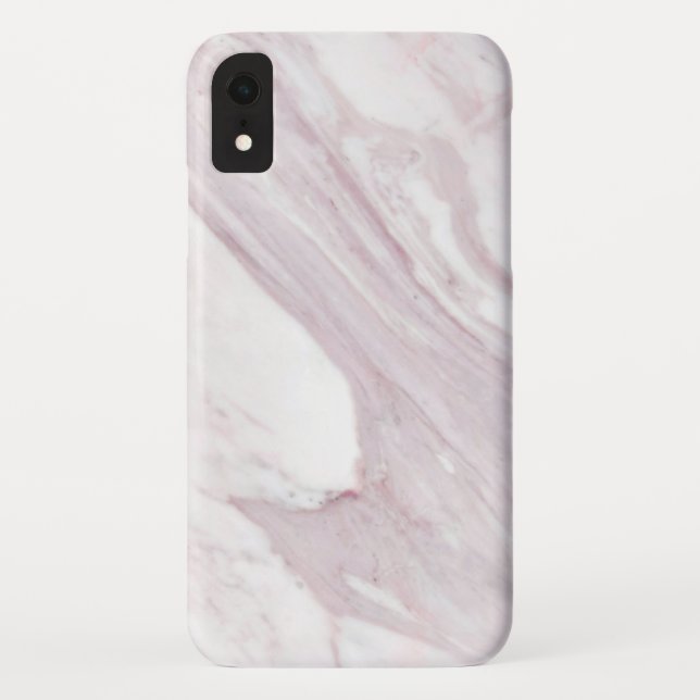 Capa Para iPhone, Case-Mate White E Azalea Marble Stone (Verso)