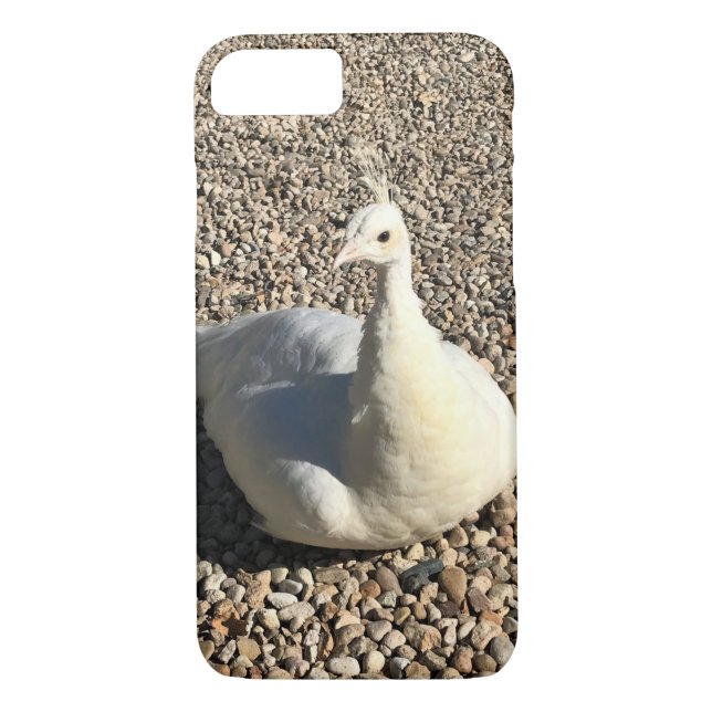Capa Para iPhone, Case-Mate White Peacock, Idaho (Verso)