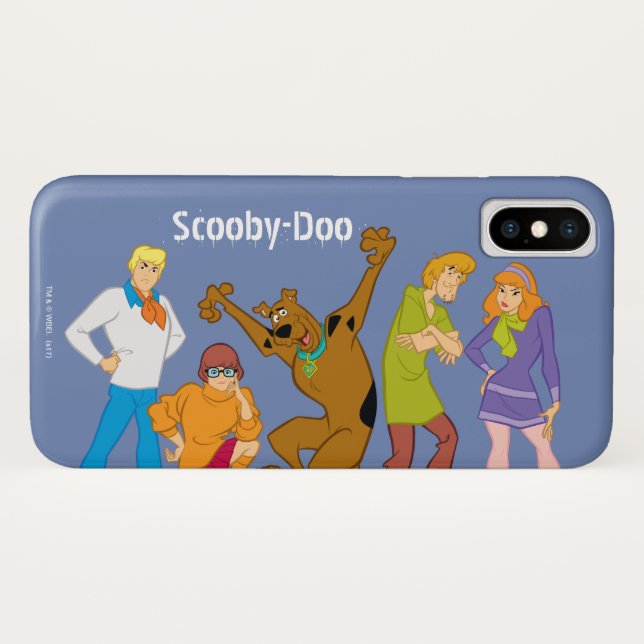 Capa Para iPhone, Case-Mate Whole Gang 16 Mystery Inc (Verso (Horizontal))