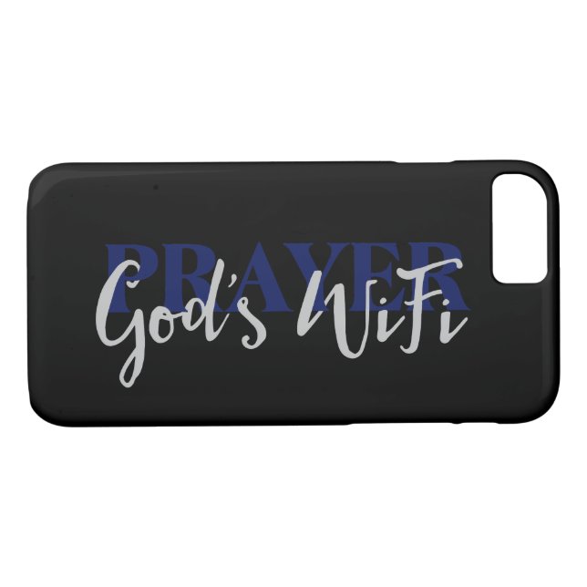 Capa Para iPhone, Case-Mate WiFi de Deus PRAYER (Verso (Horizontal))