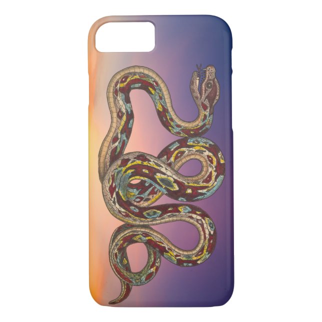 Capa Para iPhone, Case-Mate Wild Nature Boa Constritor Cobra (Verso)
