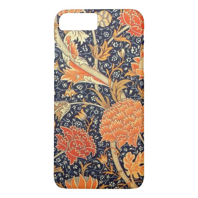 Capa Para iPhone, Case-Mate William Morris Cray Floral Art Nouveau Pattern (Verso)